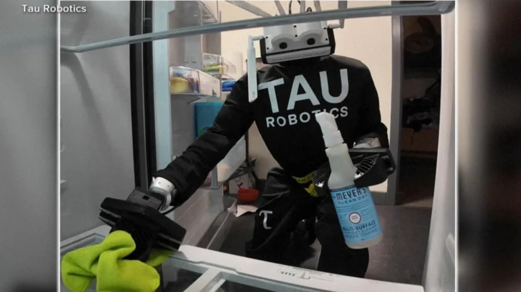 Tau Robotics offers humanoid cleaning service in San Francisco
