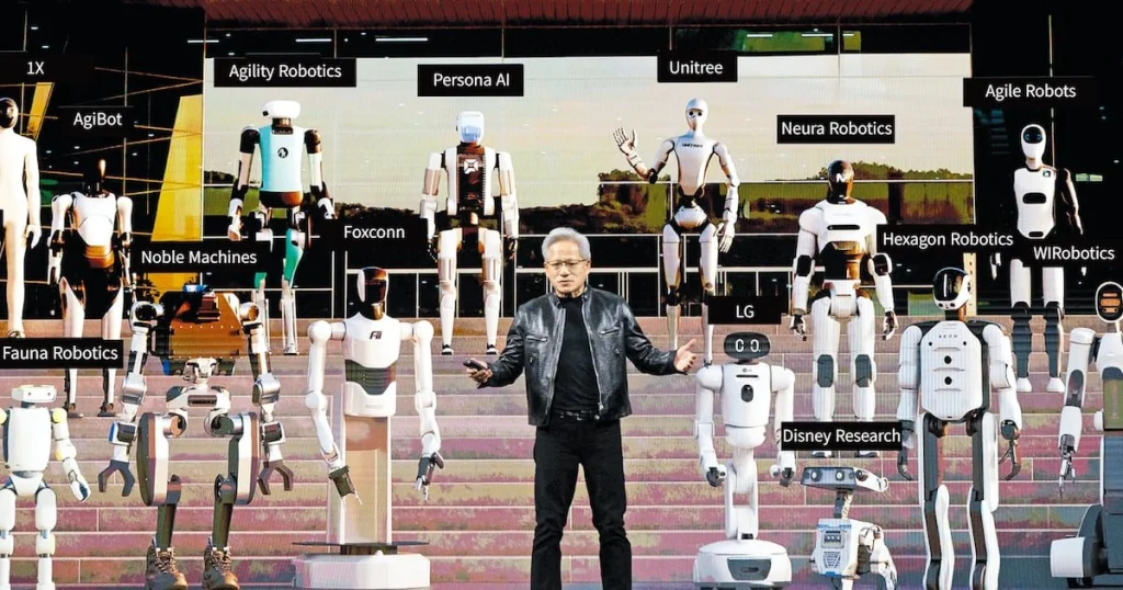 Nvidia humanoid platform powers over 80% of humanoids