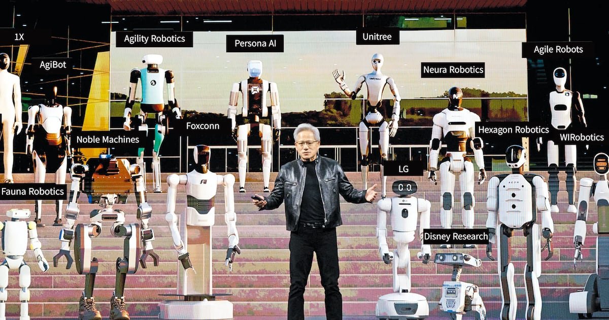 Nvidia humanoid platform powers over 80% of humanoids