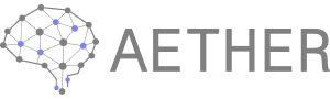 Aether Model AI logo humanoid guide
