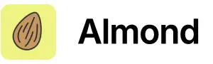 Almond Bot logo humanoid guide