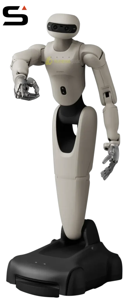 D01 humanoid robot by Sharpa humanoid guide