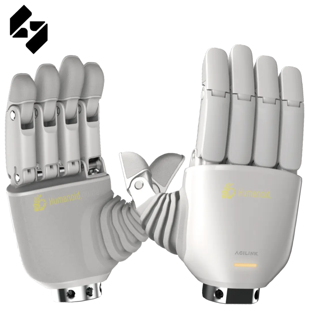 OmniHand 3 Lite by Agilink AI humanoid guide