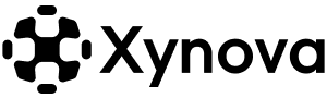 Xynova logo humanoid guide