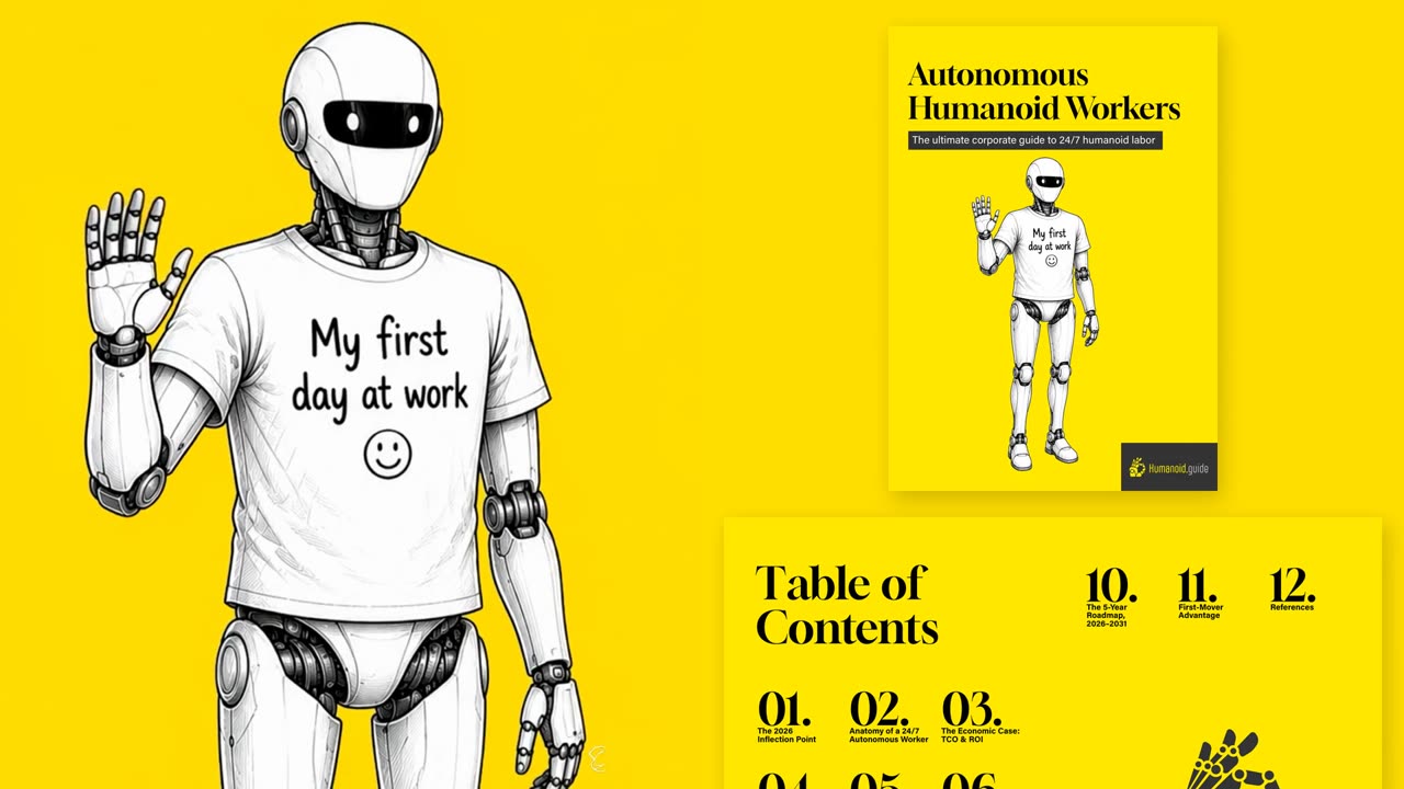 Corporate Preparation for Autonomous 24/7 Humanoid Workers – report