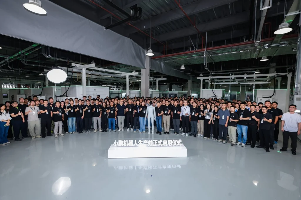 XPeng commissions production line for IRON humanoid robot