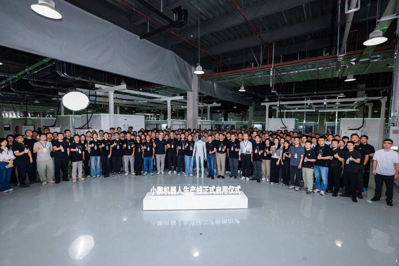 XPeng commissions production line for IRON humanoid robot