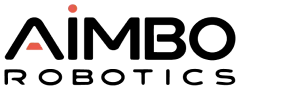 Aimbo Robotics logo humanoid guide