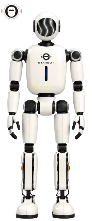 Astra Humanoid robot by Starbot humanoid guide
