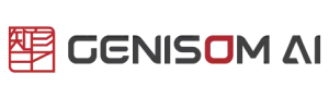 Genisom logo humanoid guide