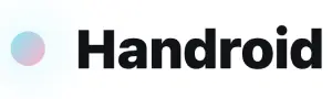 Handroid logo humanoid guide