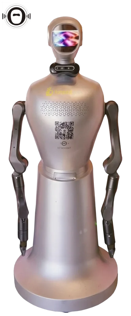 Nova Humanoid robot by Starbot humanoid guide