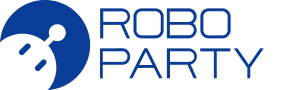 Robo Party logo humanoid guide