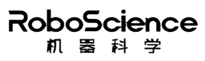 RoboScience logo humanoid guide
