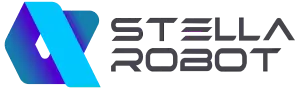 Stella Robot logo humanoid guide
