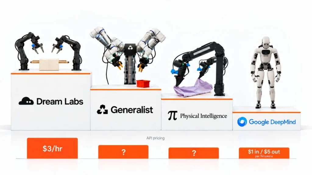 Dream-1 robot API opens at $3/hour, Mete Gultekin reports
