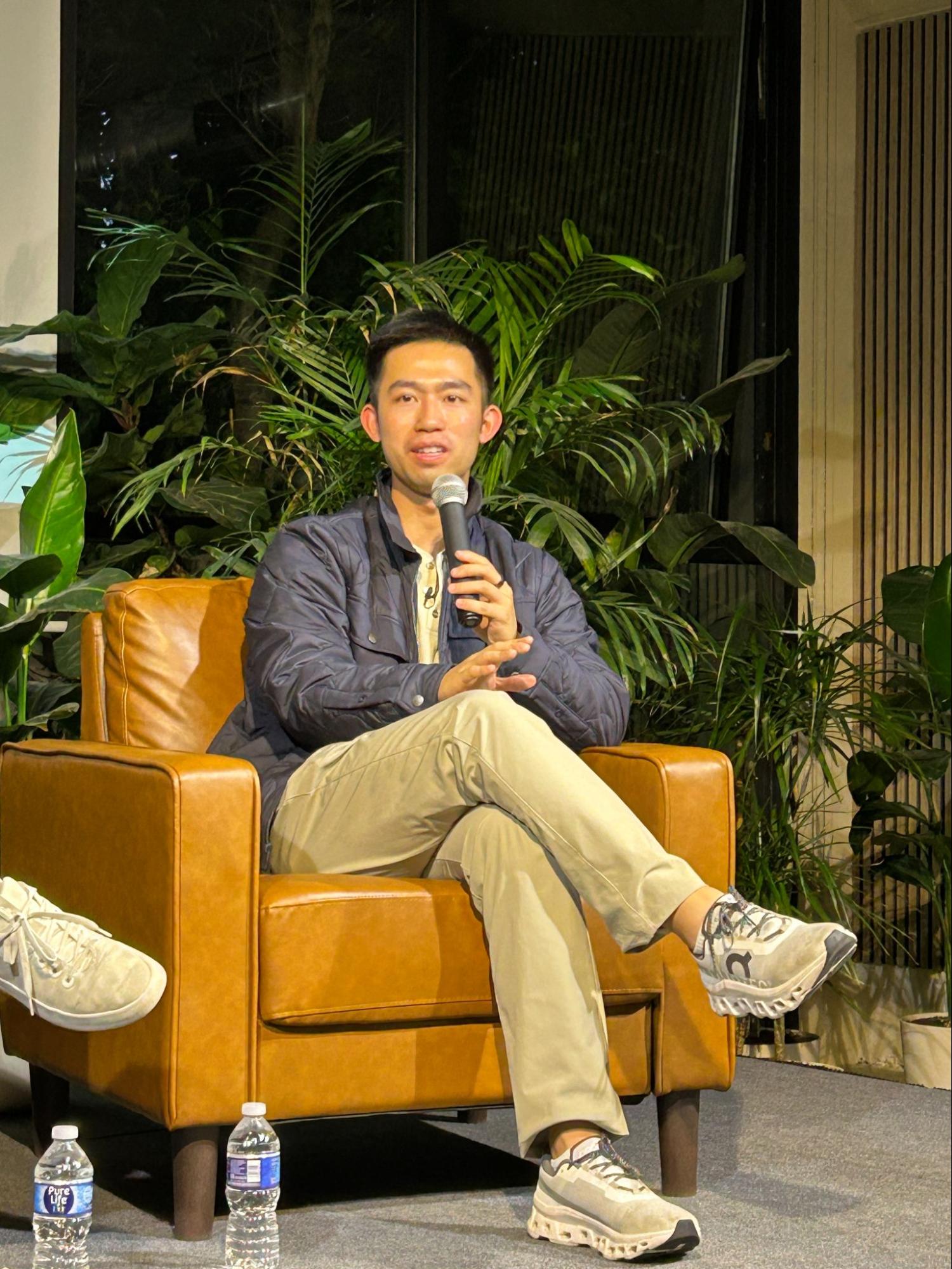Jason Ma, co-founder and Chief Scientist of Dyna Robotics