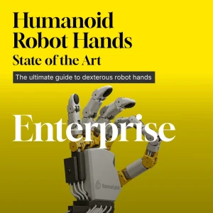 Humanoid Robot Hands – State of the Art – Enterprise License
