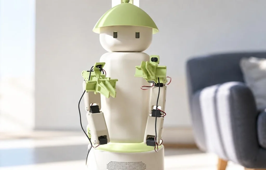 Flourish unveils $3,555 wheeled semi humanoid for homes
