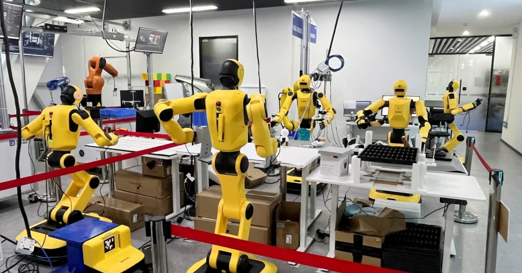 DexForce targets cheaper humanoid robot training in simulation